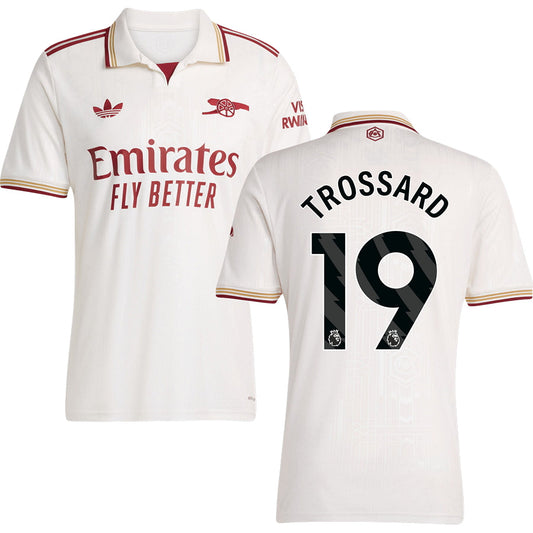 Arsenal Third Jersey #19 TROSSARD 2025/26 Adults-Footzilla