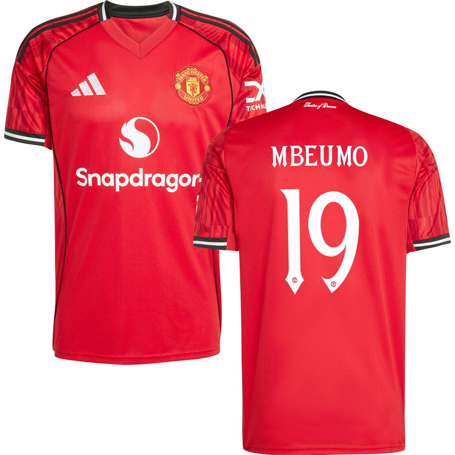 Manchester United Home Jersey 2025/26 Adults-Footzilla