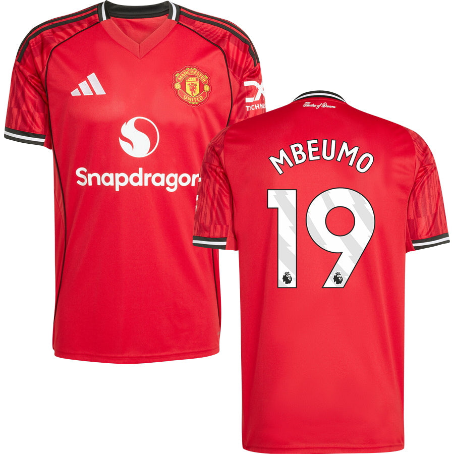 Manchester United Home Jersey 2025/26 Adults-Footzilla