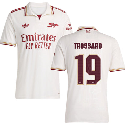 Arsenal Third Jersey #19 TROSSARD 2025/26 Adults-Footzilla