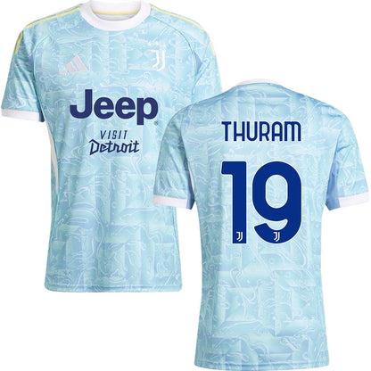 Juventus Away Jersey 2025/26 Adults-Footzilla