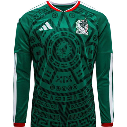 Mexico World Cup 2026 Home Long Sleeve Jersey Adults