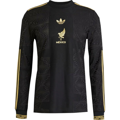 Mexico Gold Long Sleeve Jersey 2025 Adults