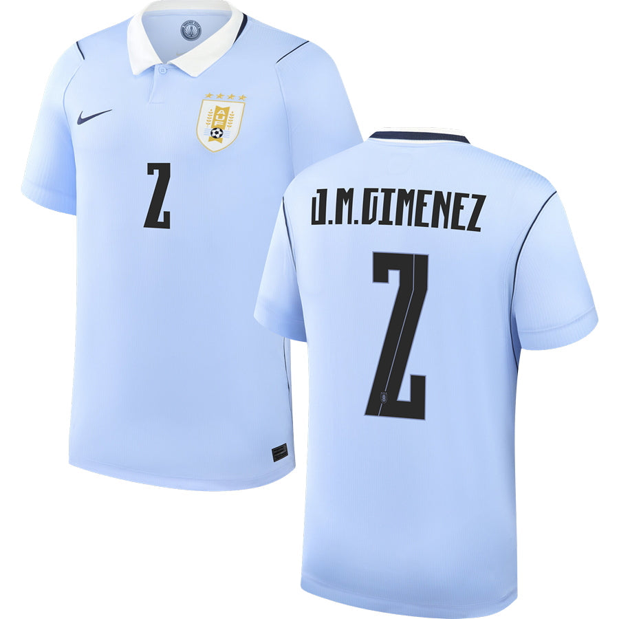 Uruguay Home Jersey World Cup 2026 Adults