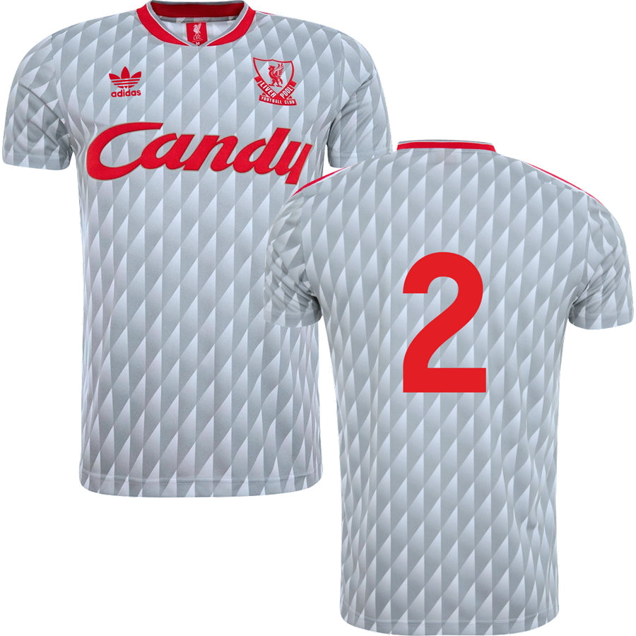 Liverpool FC Away Retro Replica Jersey 1989/1990-Footzilla