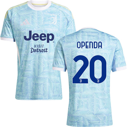 Juventus Away Jersey 2025/26 Adults-Footzilla