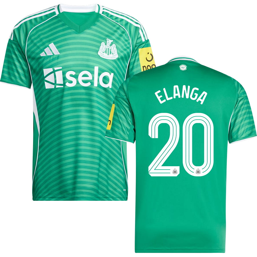 Newcastle United FC Away Jersey 2025/26 Adults-Footzilla