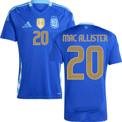 Argentina Away Stadium Jersey 2024 Men`s COPA AMERICA-Footzilla