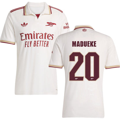 Arsenal Third Jersey #20 MADUEKE 2025/26 Adults-Footzilla