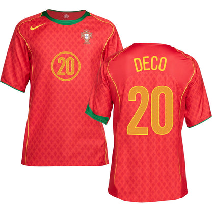 Portugal 2004 Home Jersey Reissue-Footzilla