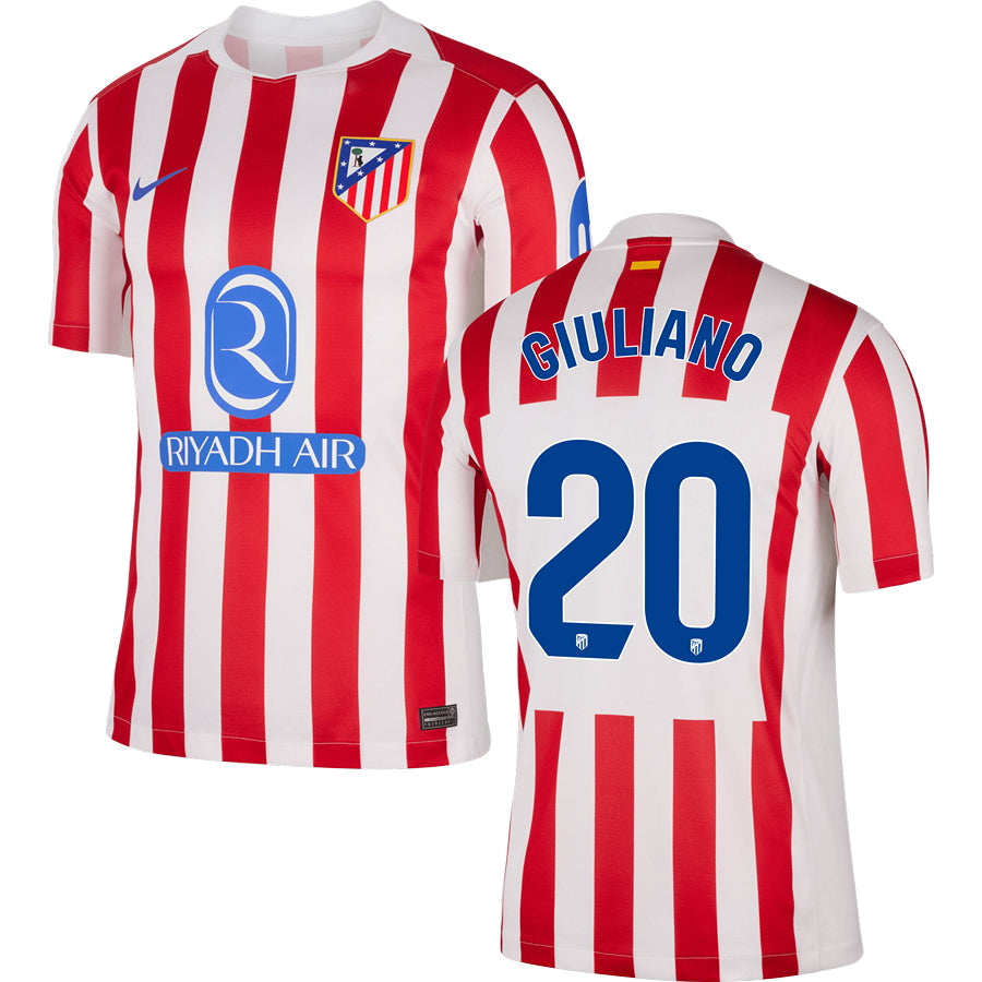 Atletico Madrid Home Jersey 2025/26 Adults-Footzilla
