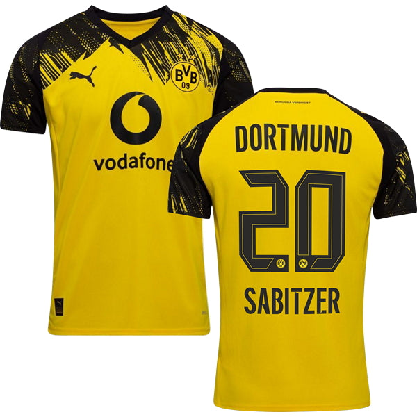 Borussia Dortmund Home Jersey 2025/26 Adults-Footzilla