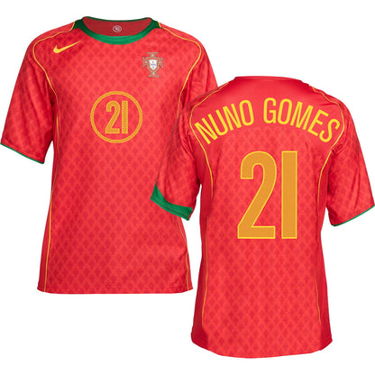 Portugal 2004 Home Jersey Reissue-Footzilla