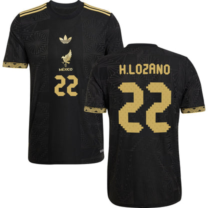 Mexico Gold Jersey 2025 Adults-Footzilla