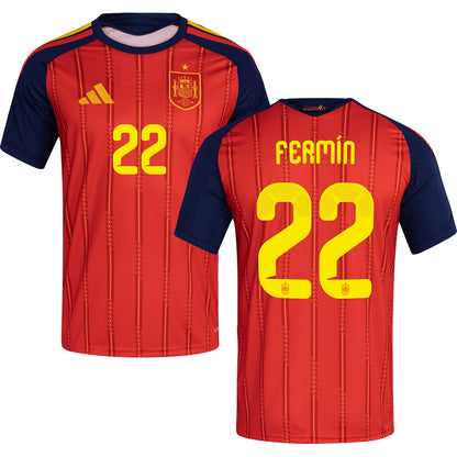 Spain World Cup 2026 Home Jersey Adults