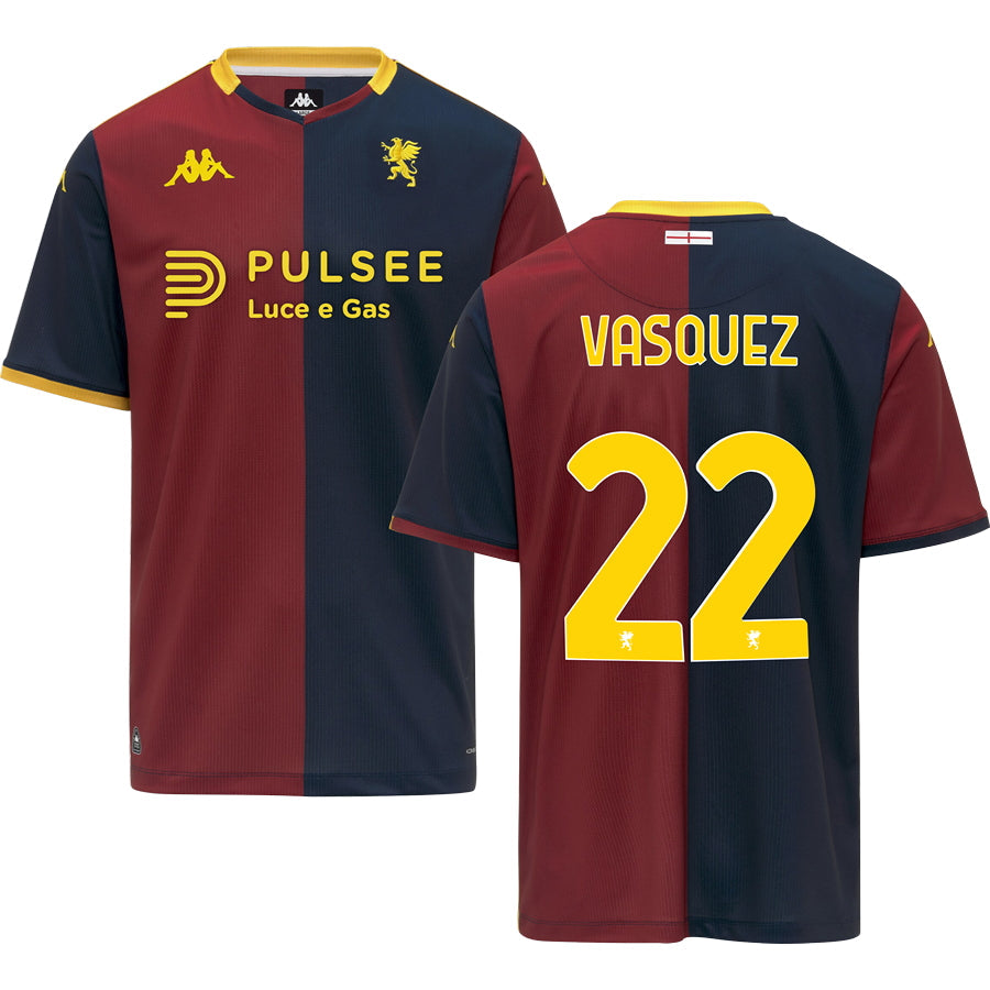 Genoa CFC Home Kombat Jersey 2025/26 Adult-Footzilla