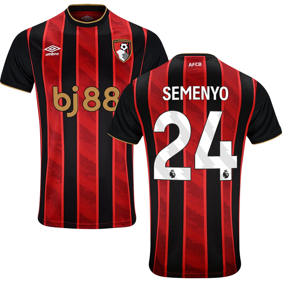 Bournemouth AFC Home Jersey 2025/26 Adults-Footzilla