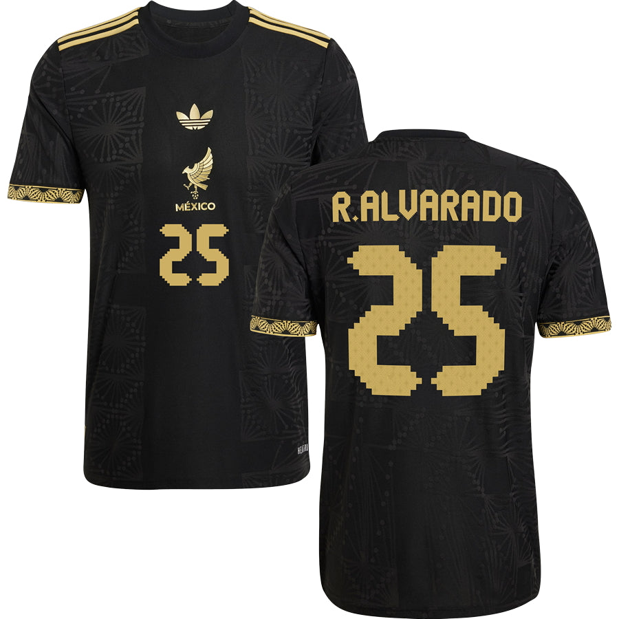 Mexico Gold Jersey 2025 Adults-Footzilla