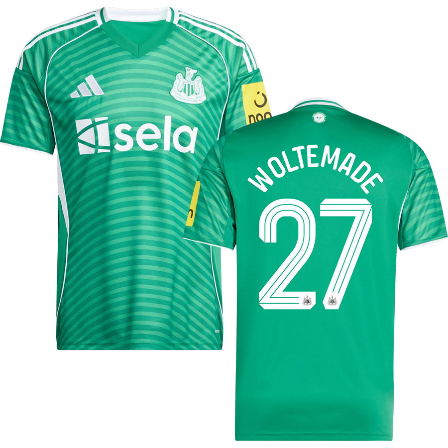 Newcastle United FC Away Jersey 2025/26 Adults-Footzilla