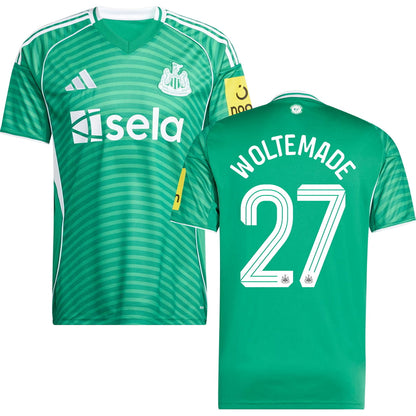 Newcastle United FC Away Jersey 2025/26 Adults-Footzilla