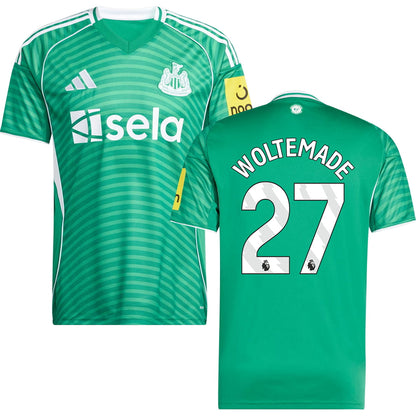 Newcastle United FC Away Jersey 2025/26 Adults-Footzilla