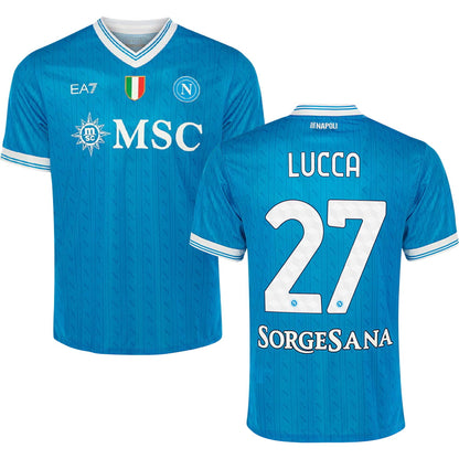 Napoli SSC Home Jersey 25/26 Adults-Footzilla
