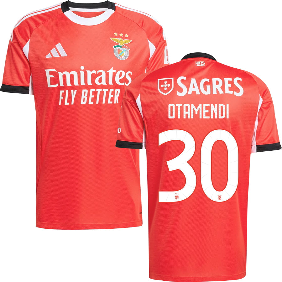 Benfica Home Jersey 2025/26 Adults-Footzilla