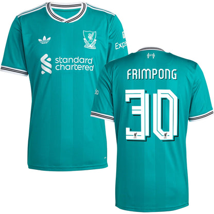 Liverpool Third #30 FRIMPONG Jersey 2025/26 Adults-Footzilla