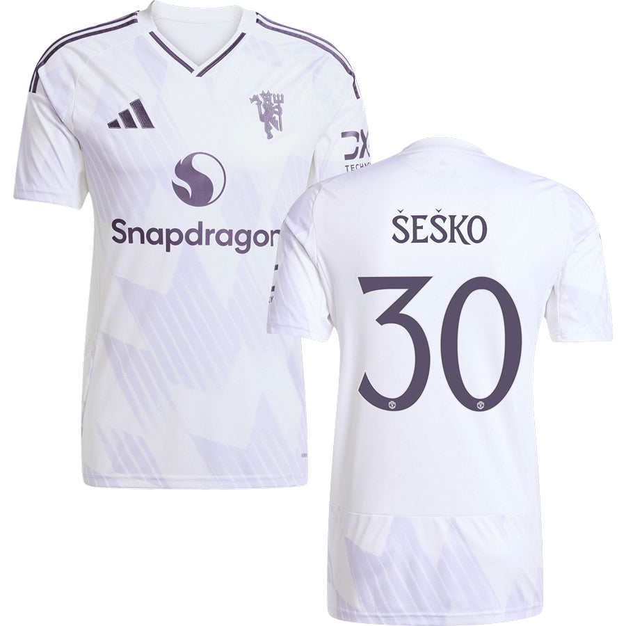 Manchester United Away Jersey 2025/26 Adults-Footzilla