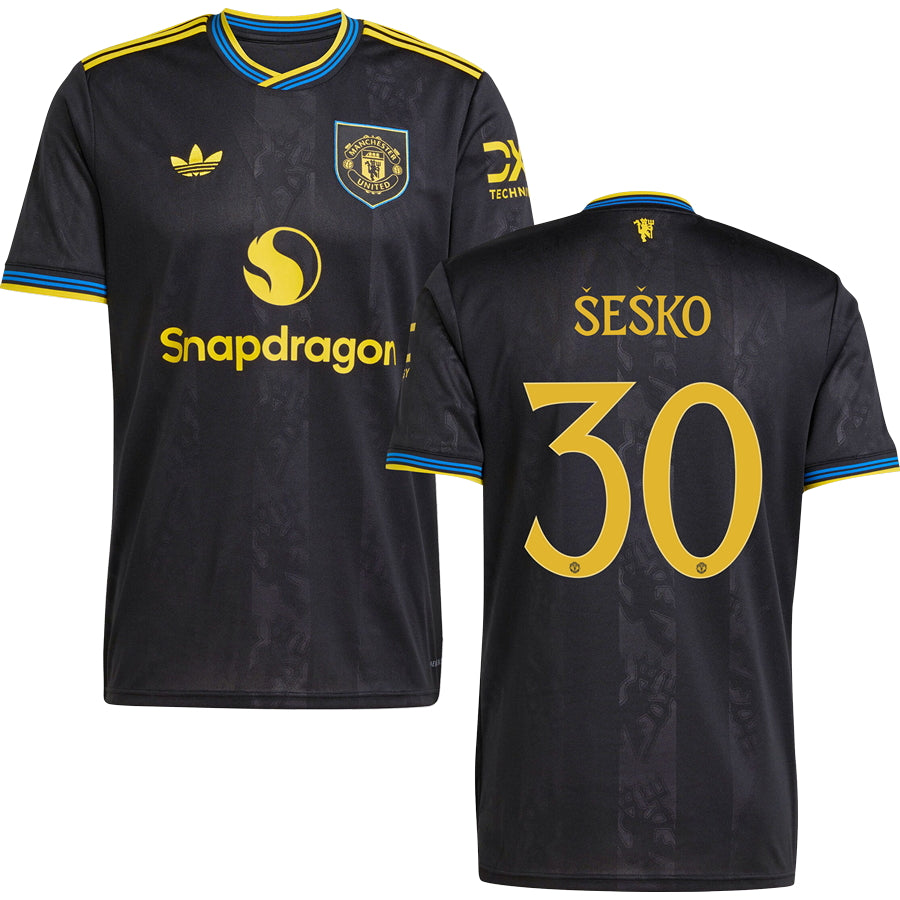 Manchester United Third Jersey 2025/26 Adults-Footzilla
