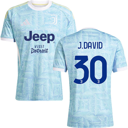 Juventus Away Jersey 2025/26 Adults-Footzilla