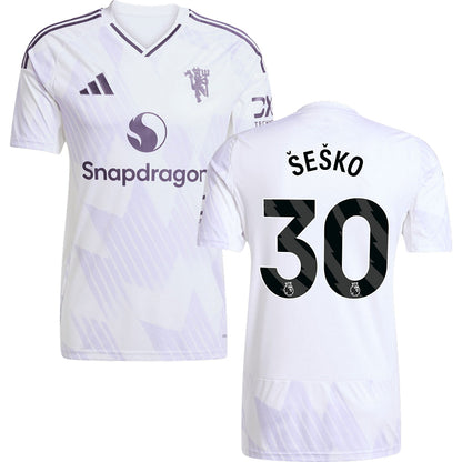 Manchester United Away Jersey 2025/26 Adults-Footzilla