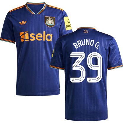 Newcastle United FC #39 BRUNO G. Third Jersey 2025/26 Adults-Footzilla