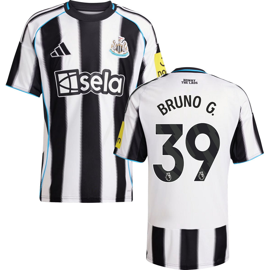 Newcastle United FC #39 BRUNO G. Home Jersey 2025/26 Adults-Footzilla