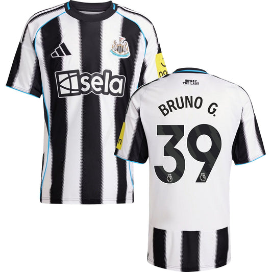 Newcastle United FC #39 BRUNO G. Home Jersey 2025/26 Adults-Footzilla
