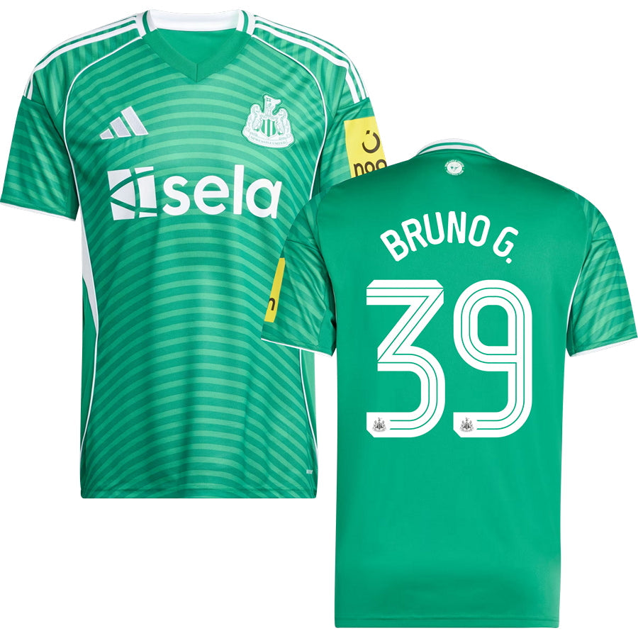 Newcastle United FC #39 BRUNO G. Away Jersey 2025/26 Adults-Footzilla