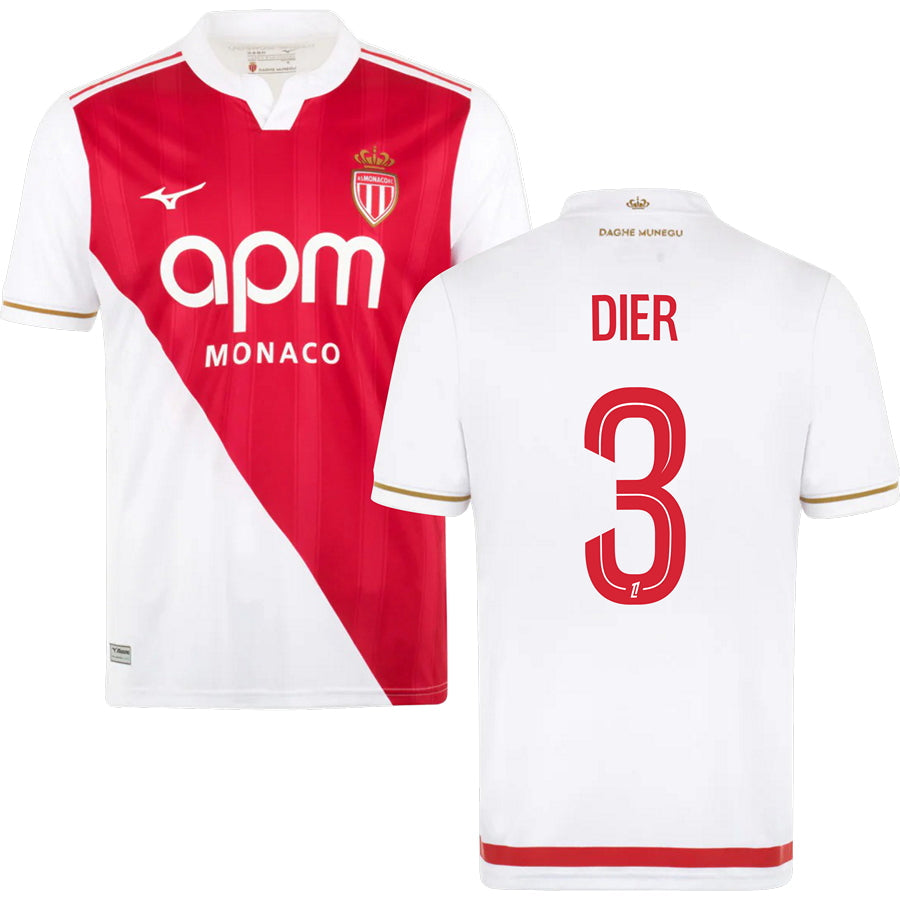 Monaco AS Home Jersey 25/26 Adults-Footzilla