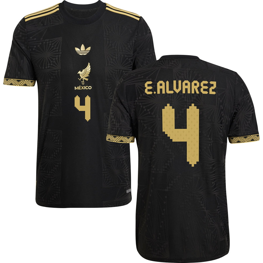 Mexico Gold Jersey 2025 Adults-Footzilla