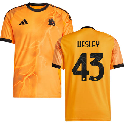 Roma AS Away Jersey 2025/26 Adults-Footzilla