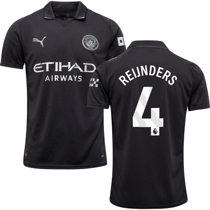 Manchester City Away #4 REIJNDERS Jersey 2025/26 Adults-Footzilla