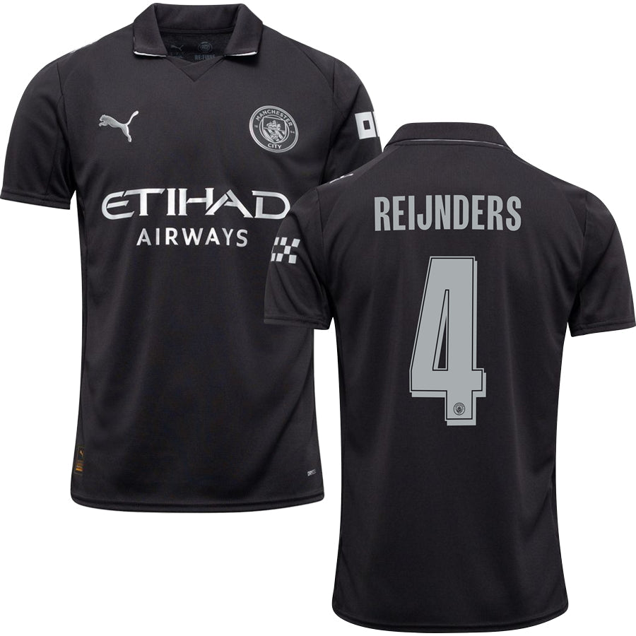 Manchester City Away #4 REIJNDERS Jersey 2025/26 Adults-Footzilla