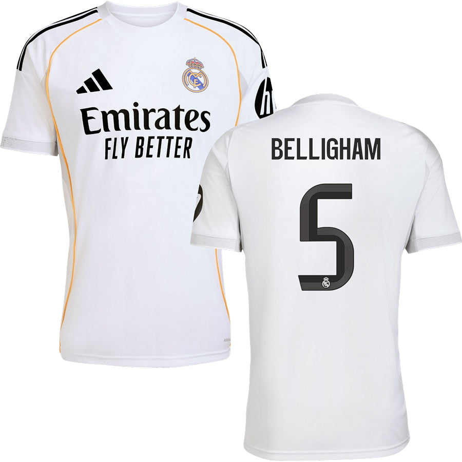 Real Madrid CF Home Jersey 2025/26 Adults-Footzilla