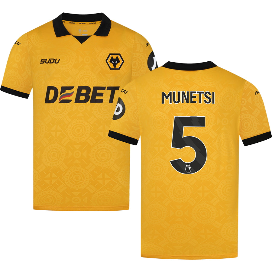 Wolverhampton Wanderers Home Jersey 2025/26 Adults-Footzilla