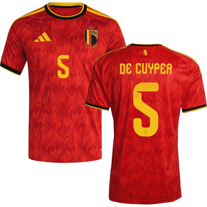 Belgium World Cup 2026 Home Jersey Adults