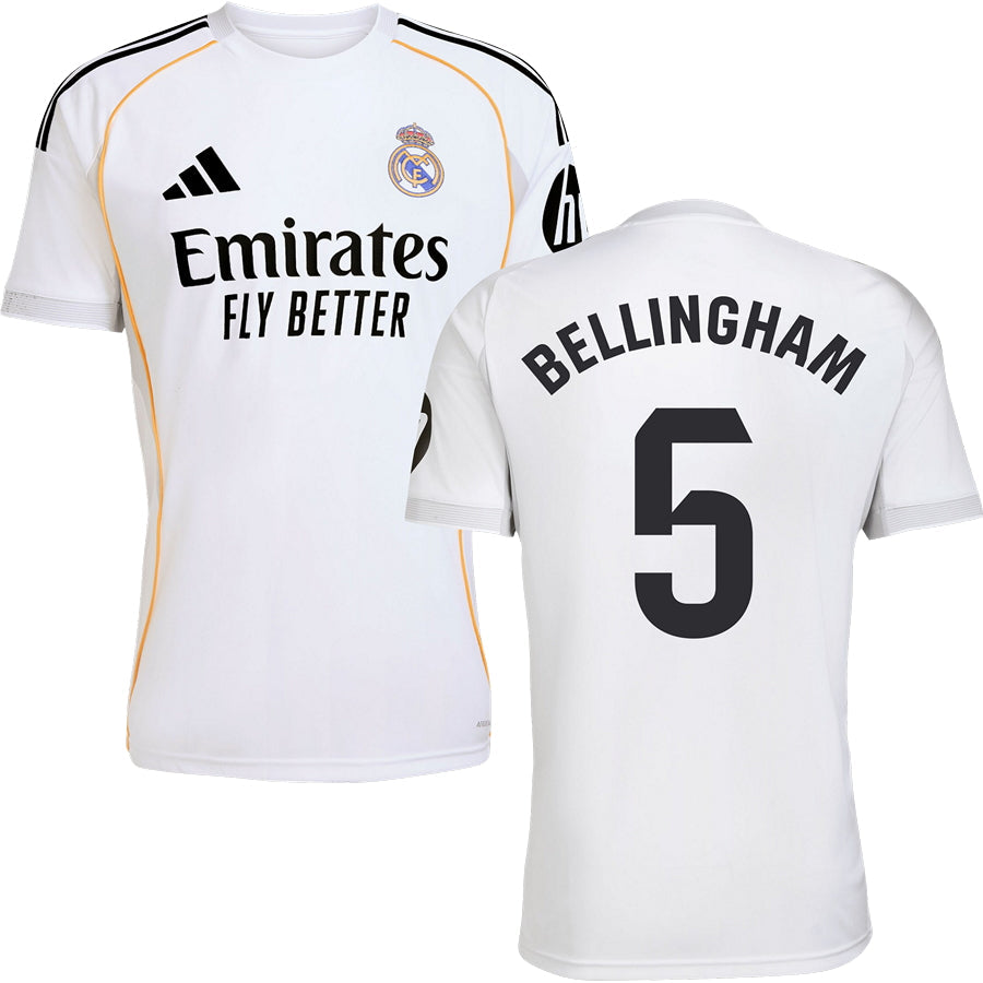 Real Madrid CF Home Jersey 2025/26 Adults-Footzilla