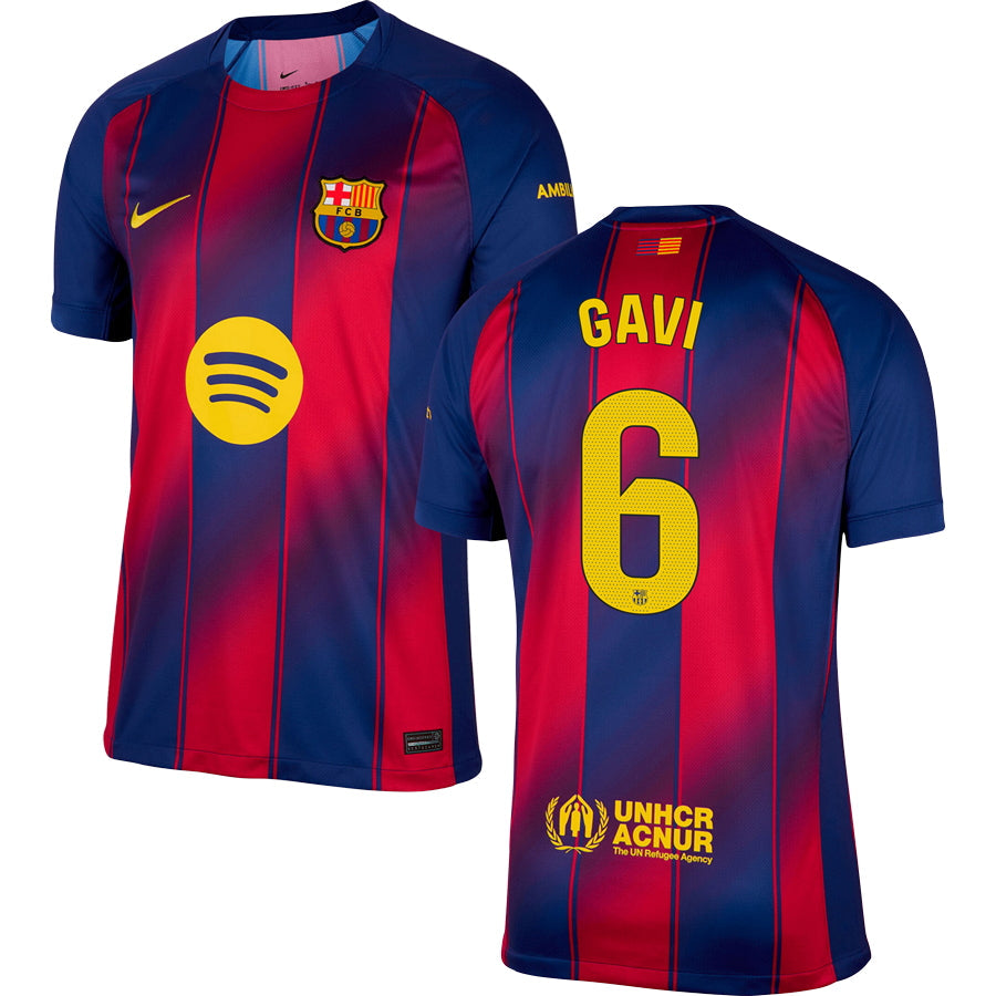 Barcelona FC Home Jersey 2025/26 Adults-Footzilla