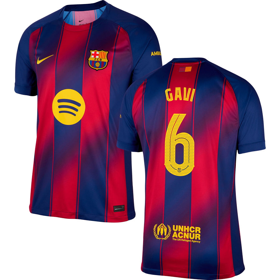 Barcelona FC Home Jersey 2025/26 Adults-Footzilla