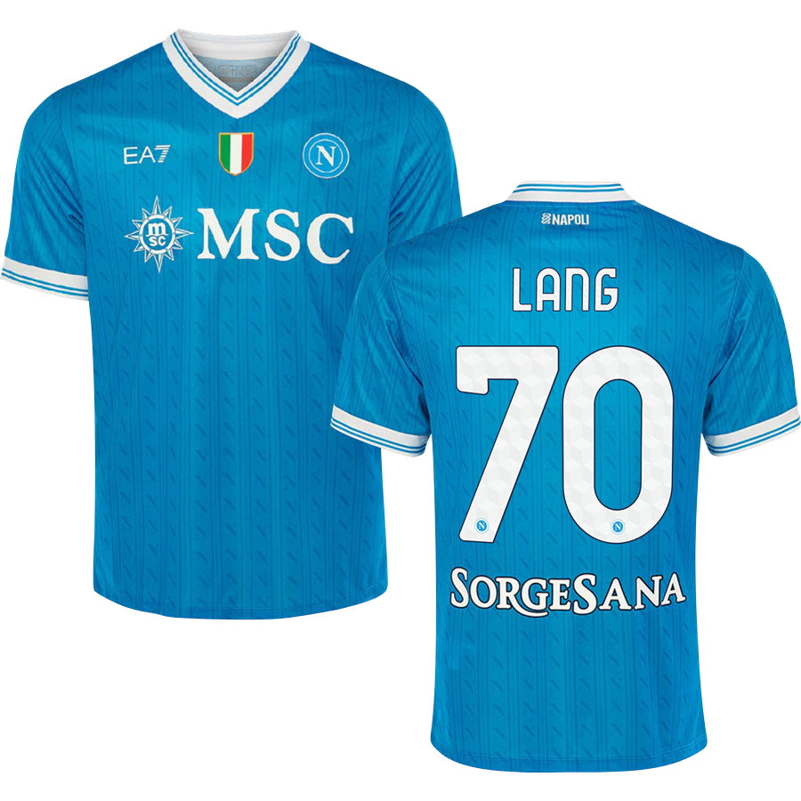 Napoli SSC Home Jersey 25/26 Adults-Footzilla
