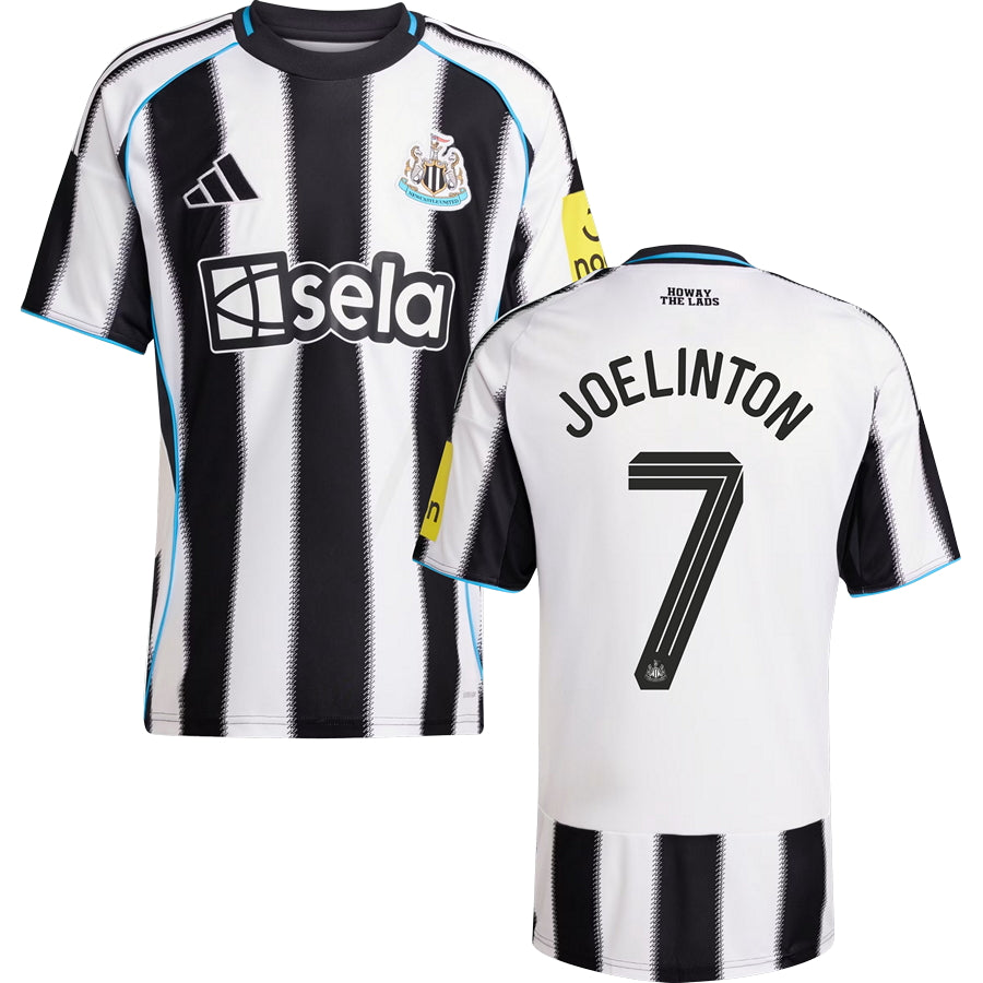 Newcastle United FC #7 JOELINTON Home Jersey 2025/26 Adults-Footzilla