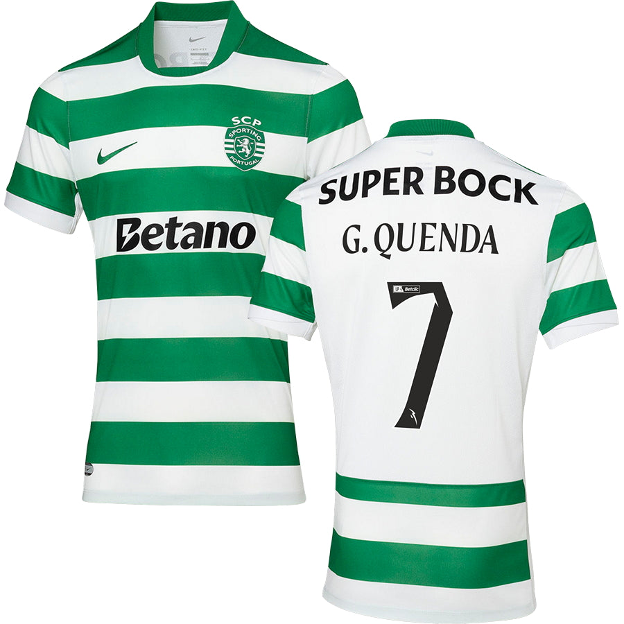 Sporting Lisbon Home Jersey 2025/26 Adults-Footzilla